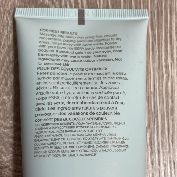 ESPA Natural Beauty Inner Calm Exfoliating Body Polish 3.3 fl oz - Picture 6 of 8